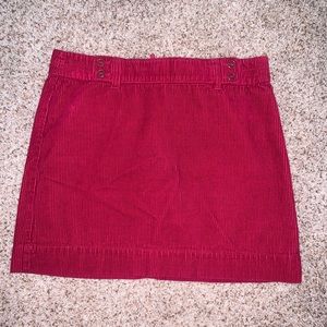 ann taylor loft corduroy skirt
